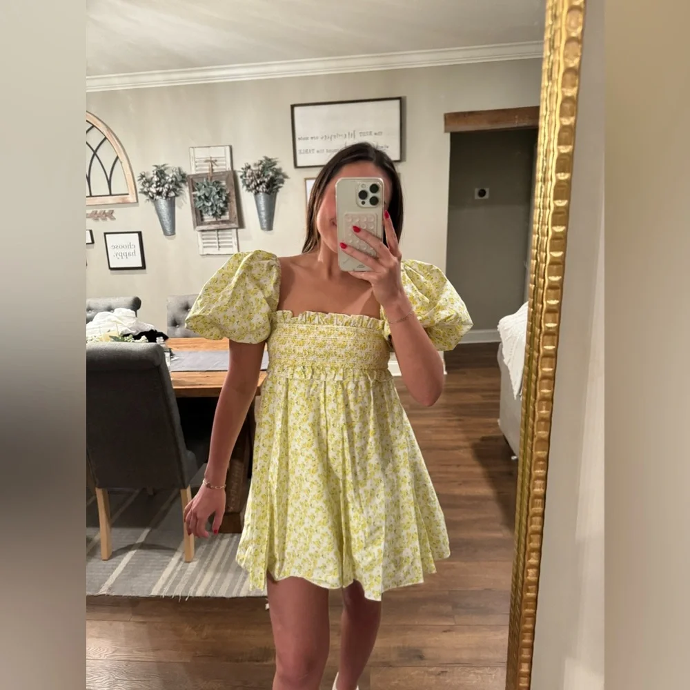 For Love and Lemons floral dress - Picture 1 of 2